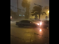 ببینید/ ویدئویی از طوفان، رعد و برق و باران در «دیلم»