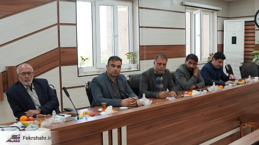 برگزاری اولین جلسه ستاد تسهیلات نوروزی شهرداری برازجان + تصاویر