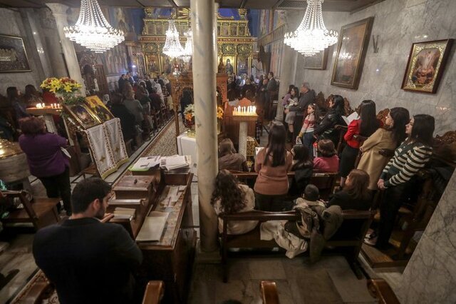 کلیسای تاریخی غزه که سرپناه بود و بمباران شد + تصاویر