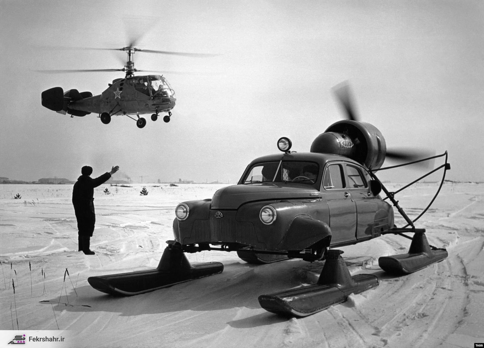 تصاویر/ خودرو عجیب ۶۵ سال پیش در شوروی!