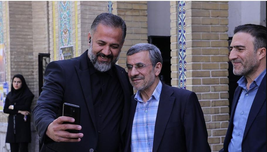چهره احمدی نژاد بعد از عمل زیبایی پلک تغییر کرد + تصاویر